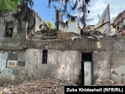 ასე გამოიყურება ახლა სახლი დადიანზე. 2025 წლის 16 ივლისი