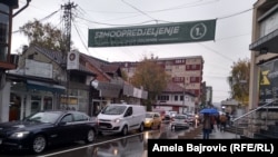 Predizborni plakat SDA u Novom Pazaru, oktobar 2018.