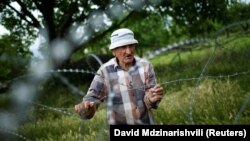 82 წლის დათა ვანიშვილი, 2018 წლის 18 ივნისი.