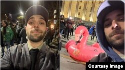 გელა ხასაია პროევროპულ აქციებზე