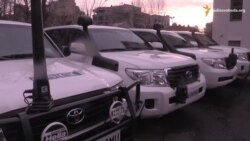 Великобританія передала 10 броньованих автомобілів місії ОБСЄ в Україні Великобританія передала 10 броньованих автомобілів місії ОБСЄ в Україні