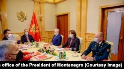Session of the Council for Defense and Security of Montenegro, at which the security situation was analyzed due to the enthronement of the Metropolitan of Montenegro and the Littoral of the Serbian Orthodox Church (SPC), Joanikije, in Cetinje