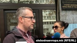 Трпе Деаноски, претседател на Синдикатот на УПОЗ / Прес конференција, 26 март 2025