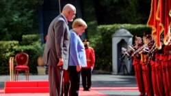 Merkel na ručku s premijerima Zapadnog Balkana Merkel na ručku s premijerima Zapadnog Balkana