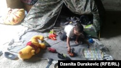 Privremeni smještaj u Bihaću za izbjegle