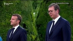 Makron na Kalemegdanu Makron na Kalemegdanu