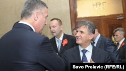 Milo Đukanović i Svetozar Marović, arhivska fotografija