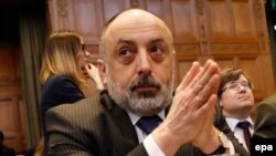 Представитель России в Гаагском суде по делу "Украина против России" Роман Колодкин