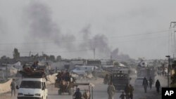 Grad Rafa na jugu Gaze tokom izraelske kopnene i zračne ofanzive, 28. maja 2024.