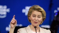 Predsednica Evropske komisije Ursula von der Leyen