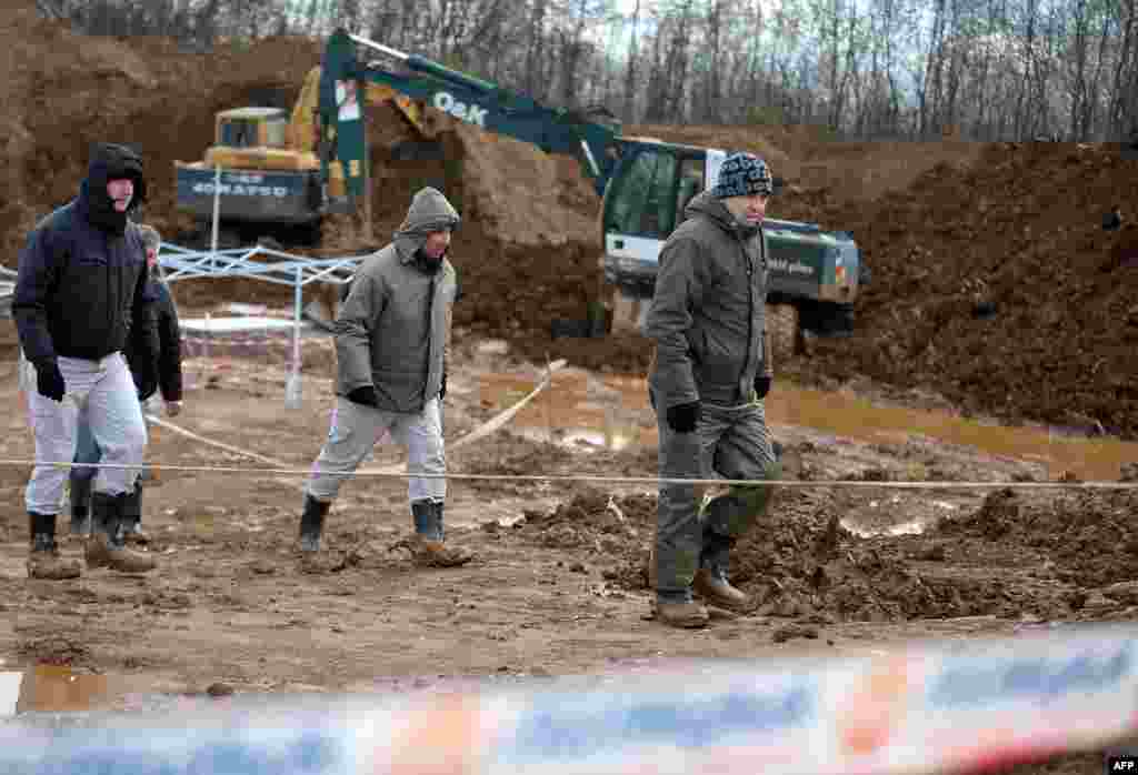 Tomašica, 25. novembar 2013. Foto: AFP / Elvis Barukčić