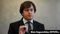 „ქართული ოცნების" თავმჯდომარე ირაკლი კობახიძე. 