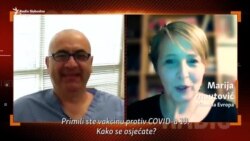 Doktor Kenan Arnautović nakon što je primio vakcinu: 'Nema drugog lijeka' Doktor Kenan Arnautović nakon što je primio vakcinu: 'Nema drugog lijeka'