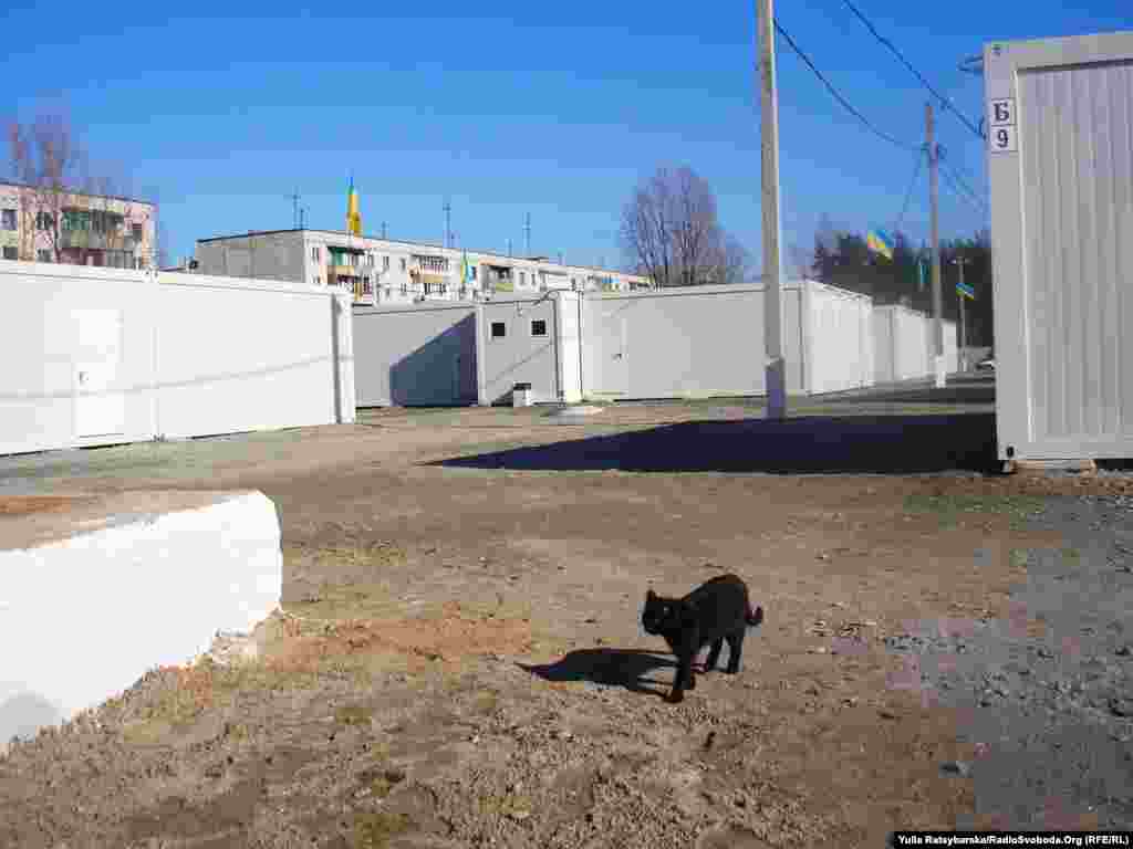 Ukraine -- Transit camp in Pavlograd for displaced persons from of Donbass, Dnipropetrovsk, 16Feb2015
