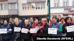 Protest u Bihaću