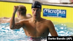 Український пловець Михайло Романчук. Велика Британія, місто Глазго, 3 серпня 2018 року