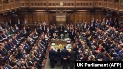 Sednica parlamenta Velike Britanije
