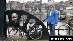 Михаил Саакашвили в Нидерландах