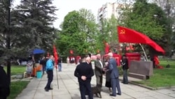 Первомайский митинг в Симферополе. Коммунисты против «Единой России» (видео) Первомайский митинг в Симферополе. Коммунисты против «Единой России» (видео)