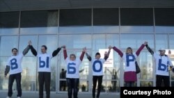 Акция пермской гражданской коалиции "За прямые пермские выборы"