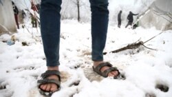 Prizor iz kampa 'Vučjak', decembar 2019.