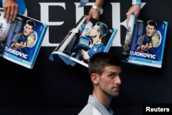 Đoković je vrlo brzo dobio spor pred sudom zbog ukidanja vize (na fotografiji Đoković tokom Australia Opena 2014. godine)