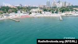 Відомий одеський пляж Аркадія