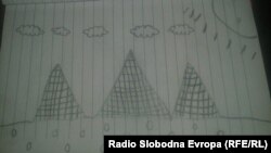 Šatori - jedini prizor koji djeca vide. Neka od djece su čak i rođena u kampovima.