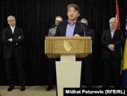 Komšić na konferenciji za novinar nakon trilaterale