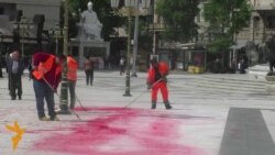 Čišćenje 'crvenog' Skoplja