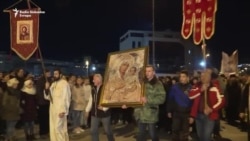 Litija SPC u Podgorici: 'Ovo je prava Crna Gora' Litija SPC u Podgorici: 'Ovo je prava Crna Gora'