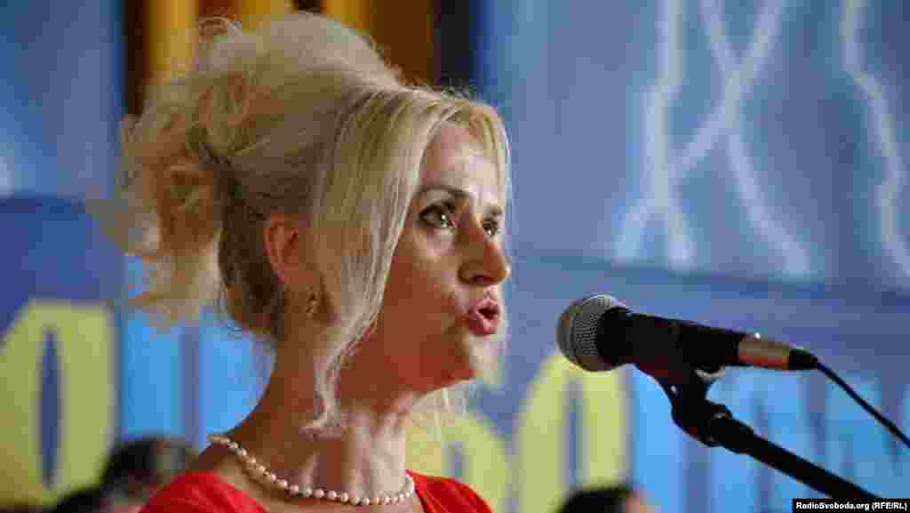 Ірина Фаріон, заступник голови фракції ВО «Свобода» у Львівській облраді