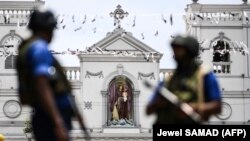 Солдати біля храму святого Антонія в Коломбо, Шрі-Ланка, 25 квітня 2019 року