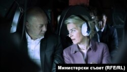 Премиерът на България Росен Желязков и председателката на Европейската комисия Урсула фон дер Лайен