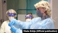 Ministarka Darija Kisić Tepavčević u poseti Gerontološkom centru u Nišu, decembar 2020.