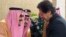 Saudi King Salman (L) greets Pakistani Prime Minister Imran Khan in Jeddah, September 2018.
