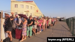 КПВВ «Чонгар», 7 августа 2016 года