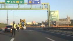 Vožnja Beogradom za vreme policijskog časa Vožnja Beogradom za vreme policijskog časa