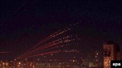 Nebo iznad Beograda za vreme bombardovanja