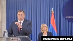 Milorad Dodik i Željka Cvijanović