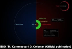 Сравнение систем вблизи Солнца и Проксимы Центавра