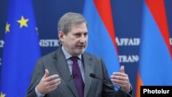 Želimo videti nepovratan napredak ka EU: Johannes Hahn