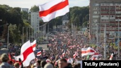 საპროტესტო მსვლელობა მინსკში