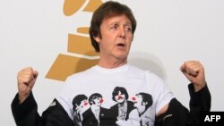 На церемонии вручения премий "Грэмми", 2009