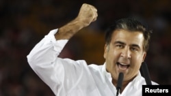 28 სექტემბერს მიხეილ საკაშვილი მიმართავს ეროვნულ სტადიონზე შეკრებილ მხარდამჭერებს