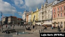 Zagreb, Trg Bana Jelačića oktobar 2015