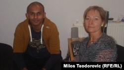 Simon Haggstrom i Ann Martin