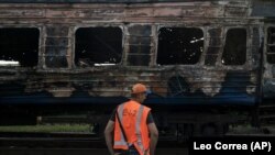 За даними «Укрзалізниці», одного з працівників госпіталізували, іншому надали медичну допомогу на місці. Фото архівне