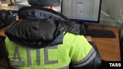 Сотрудник ДПС РФ, иллюстративное фото