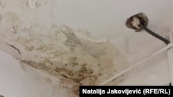 Oštećeni plafon u Subotičkoj Gradskoj kući